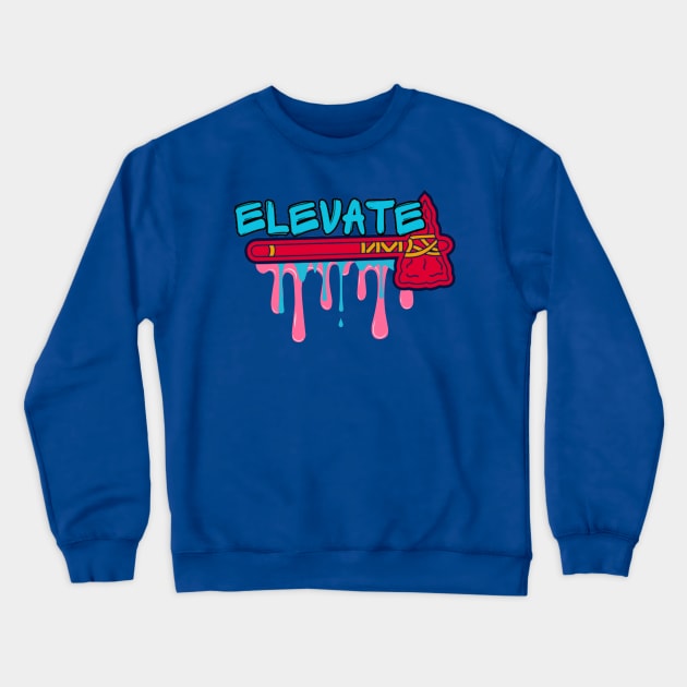 Elevate Drip Crewneck Sweatshirt by Elevate Apparel Store